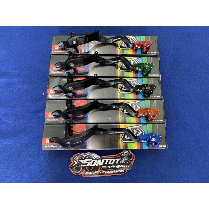 PEDAL REM BELAKANG CNC TLD CRF150L