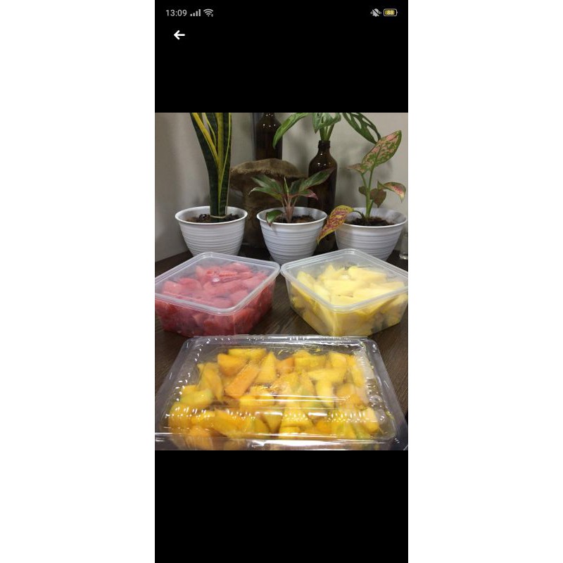 

buah siap makan
