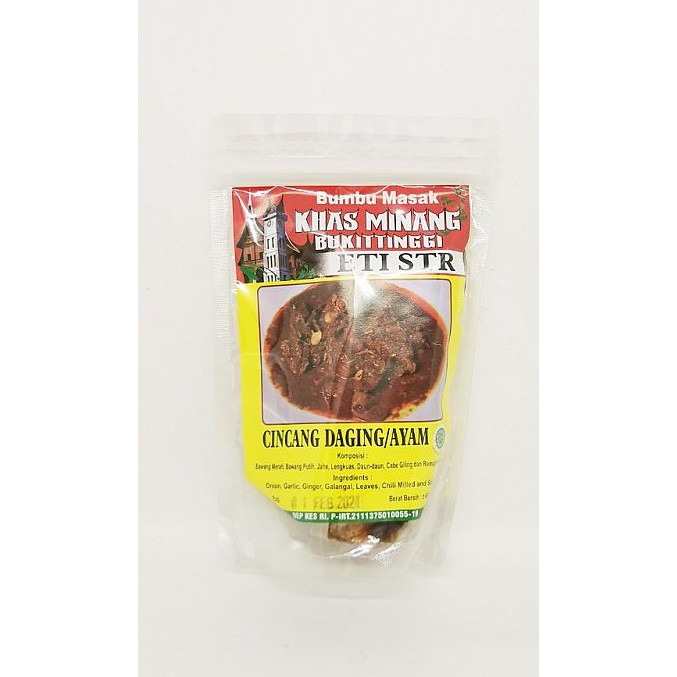 

Bumbu Masak Cincang Daging Ayam ETI STR
