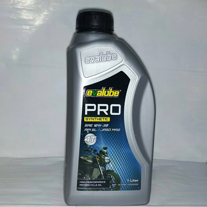 Oli Mesin Evalube Pro 4T 10w-30 1L