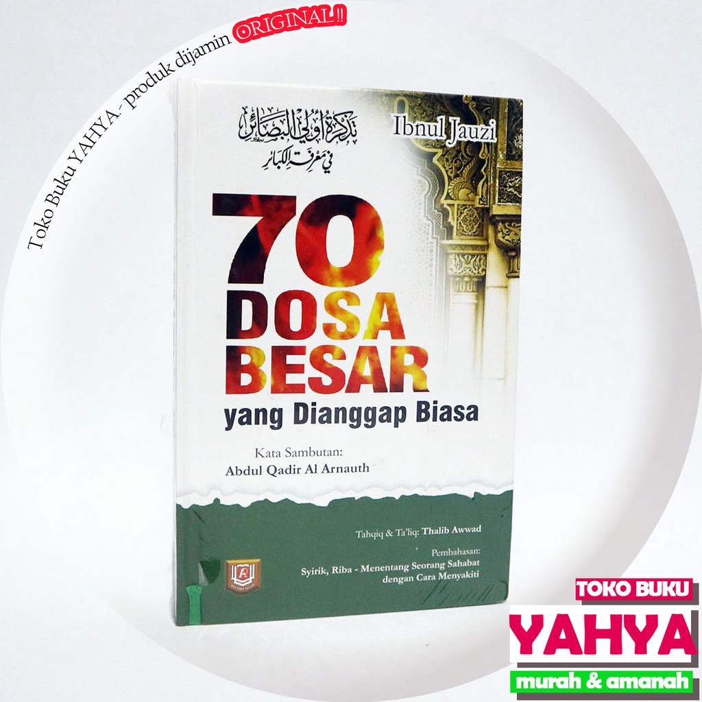 70 Dosa Besar yang Dianggap Biasa / Penerbit Pustaka Azzam