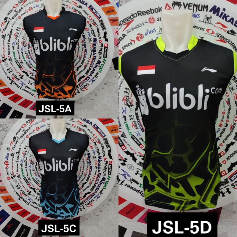 Singlet lining badminton jersey kaos bulutangkis singlet lekbong badminton sleeve less atasan pria olahraga kaos kensi olahraga murah kaos oblong olahraga murah jersey tanpa lengan lekbong bulutangkis lining grosir badminton jember sport online JSO