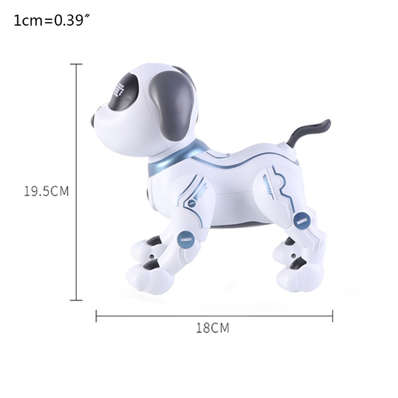 Mary Remote Control Anjing RC Robot Stunt Puppy Dancing Programmable Untuk Mainan Pintar Hadiah Interaktif