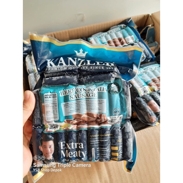 

Kanzler Sosis Beef Cocktail 500gr