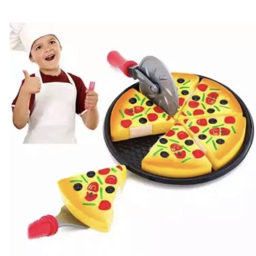 MAINAN ANAK PIZZA PLAY SET / MASAK MASAKAN PIZZA SET - OCT2500