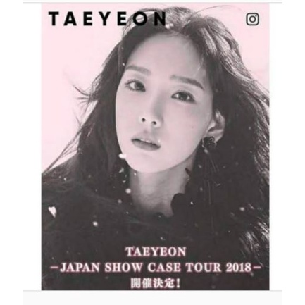 Konser Taeyeon Snsd Japan Showcase tour 2018