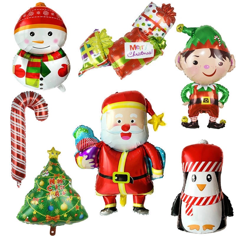 [ Christmas Products ]Large Christmas Foil Balloons