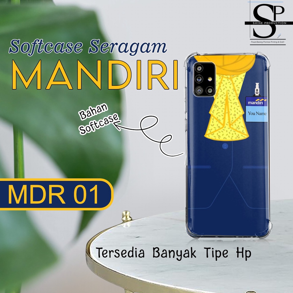 Softcase Seragam Bank Mandiri Tipe Samsung A16