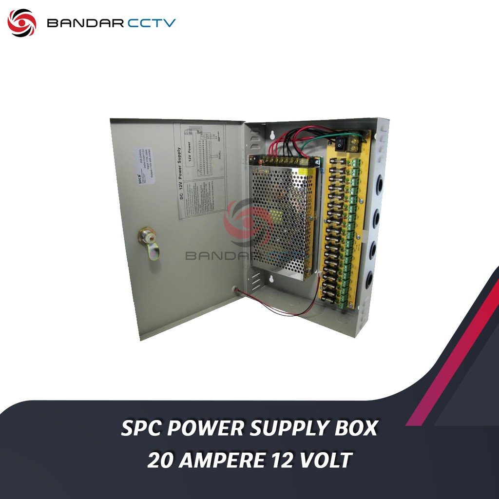 POWER SUPPLY BOX SPC 20A/12V