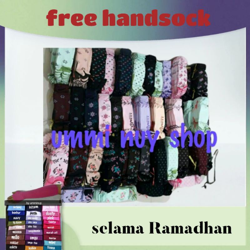 Kaos kaki jempol/kaos kaki jempol motif