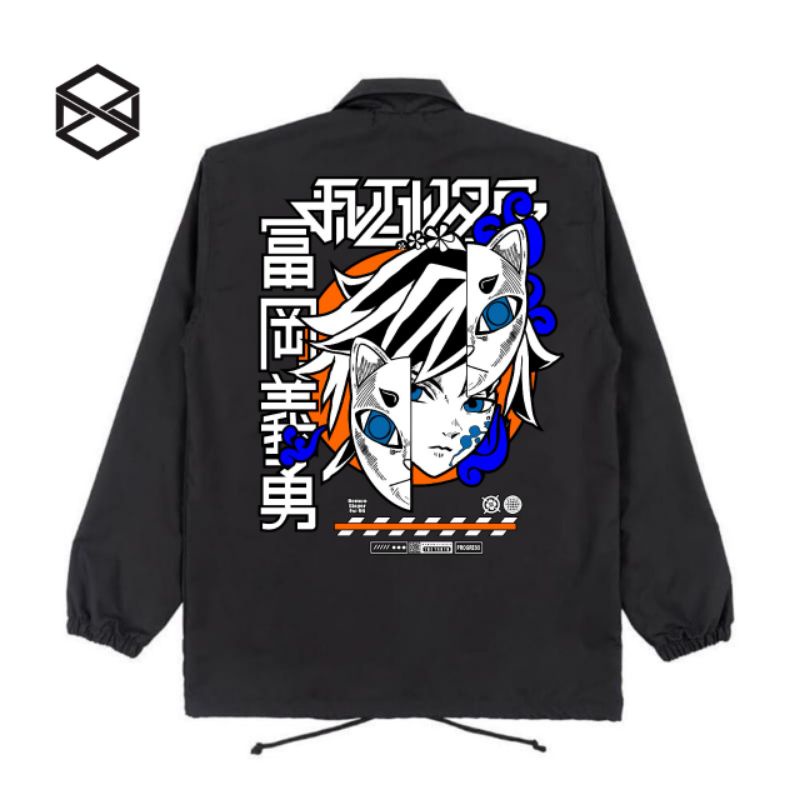 JAKET COACH PRIA WANITA/JAKET COACH NARUTO/JAKET COACH ANIME/
