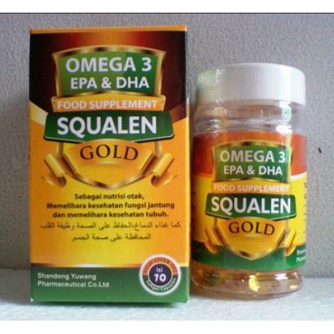 OMEGA 3 EPA & DHA SQUALEN GOLD