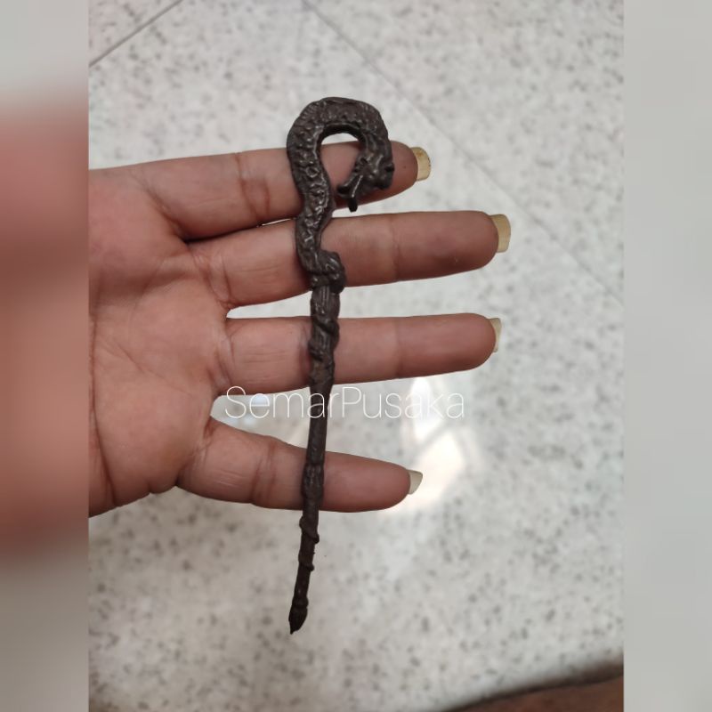 Tusuk Konde Kuningan Hitam + Minyak