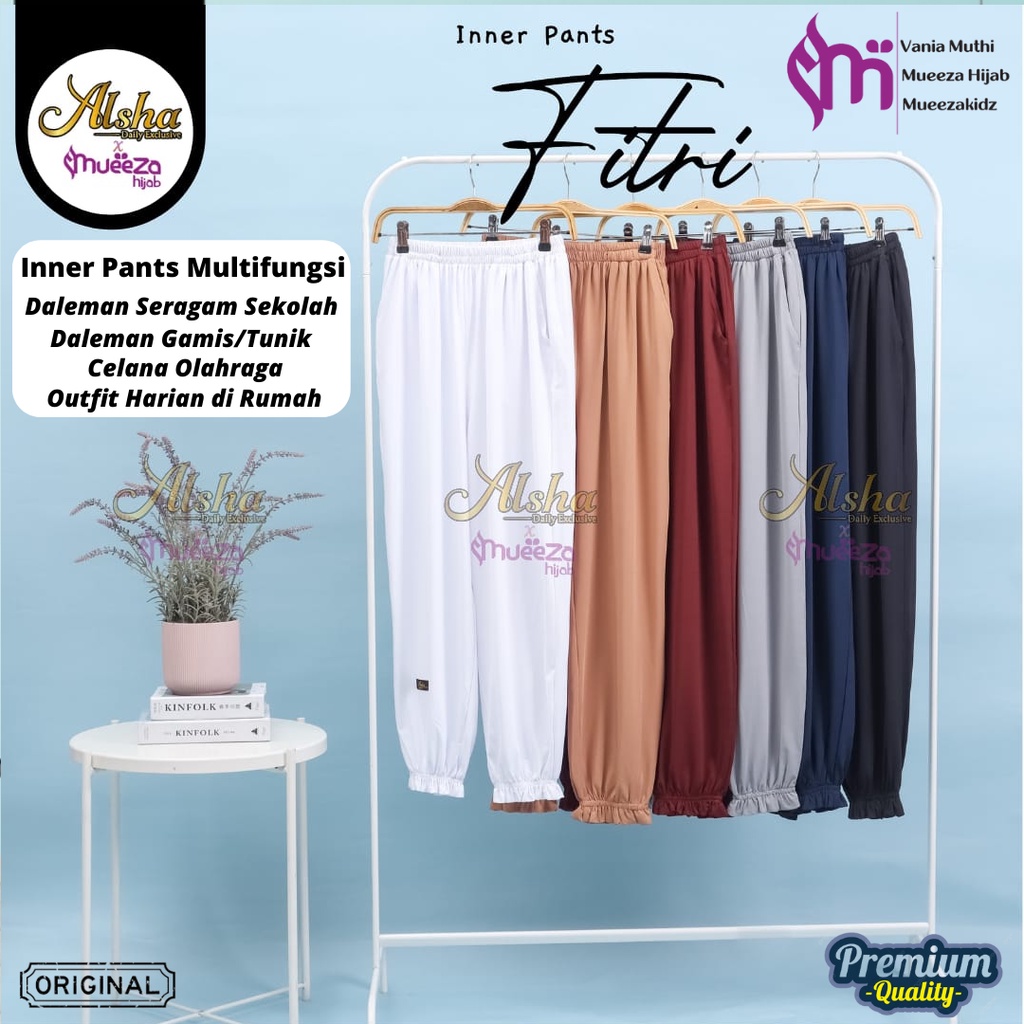 Celana Daleman Gamis Celamis Legging Wanita Inner Pants Dewasa Size Xs S M L XL Jumbo Umur 3 4 5 6 7
