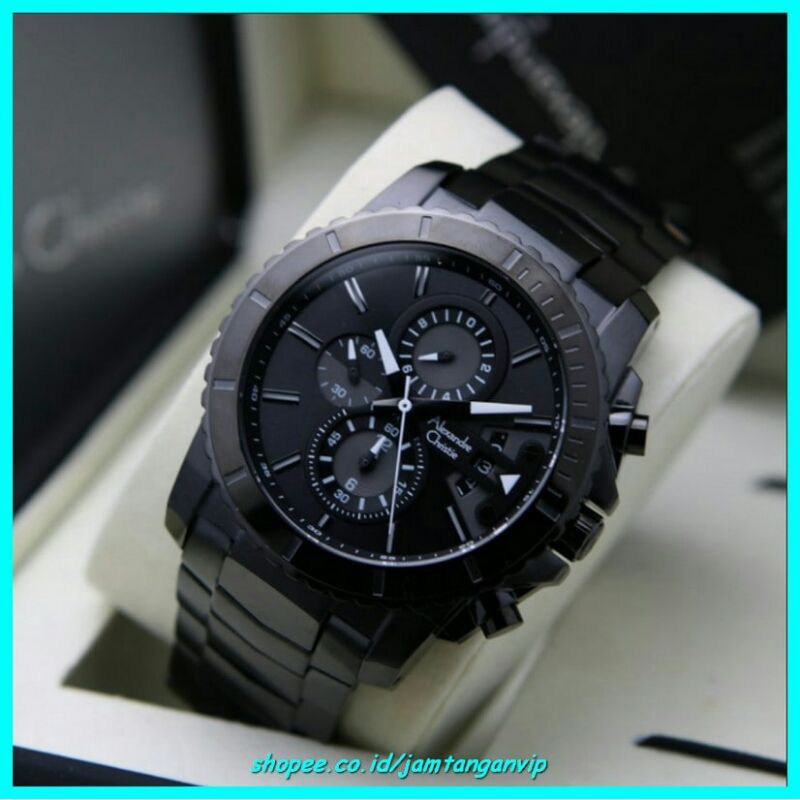Alexandre Christie Pria AC6455 AC 6455 Jam Tangan Pria Alexander Christie Original Terbaru
