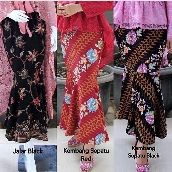 Rok Duyung / Bawahan Kebaya Motif Rambat dan Motif Lain