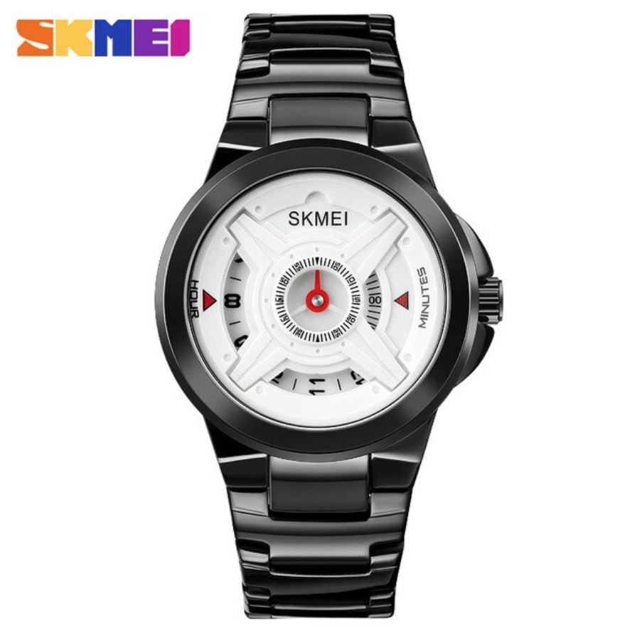 Jam Tangan SKMEI 1699 Pria Analog Tali Stainless Steel SKMEINDONESIA