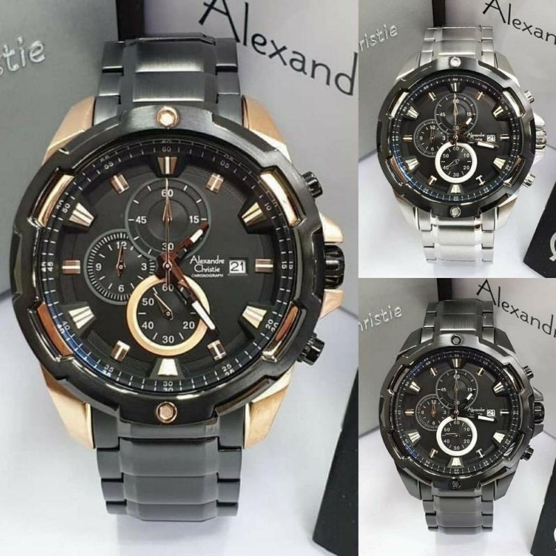 JAM TANGAN PRIA ALEXANDRE CHRISTIE 6305MC/ AC6305MC/ AC6305(ORIGINAL)