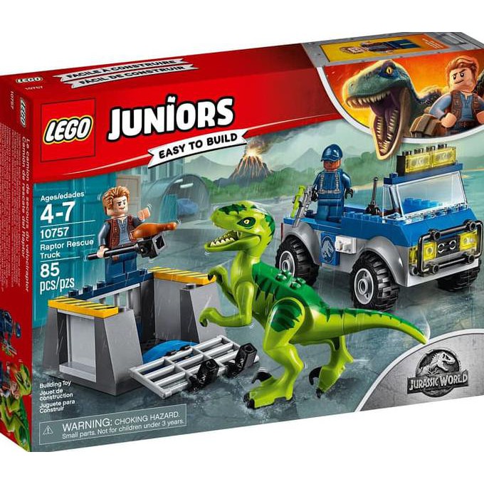 LEGO Juniors 10757 (Jurassic World) - Raptor Rescue Truck