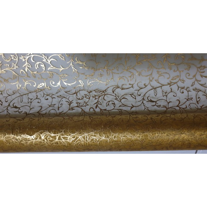 

Kain Kaca Organdi Motif Souvenir Craft Hotprint Gold 084