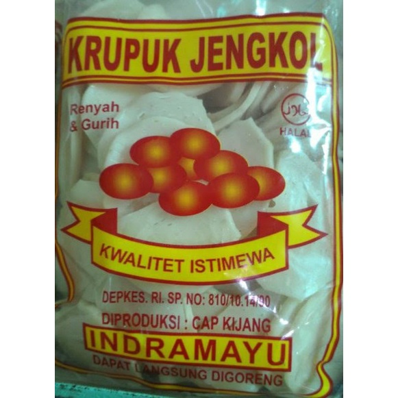 

Kerupuk Jengkol Indramayu Cap Kijang Kerupuk Jengkol 200Gram