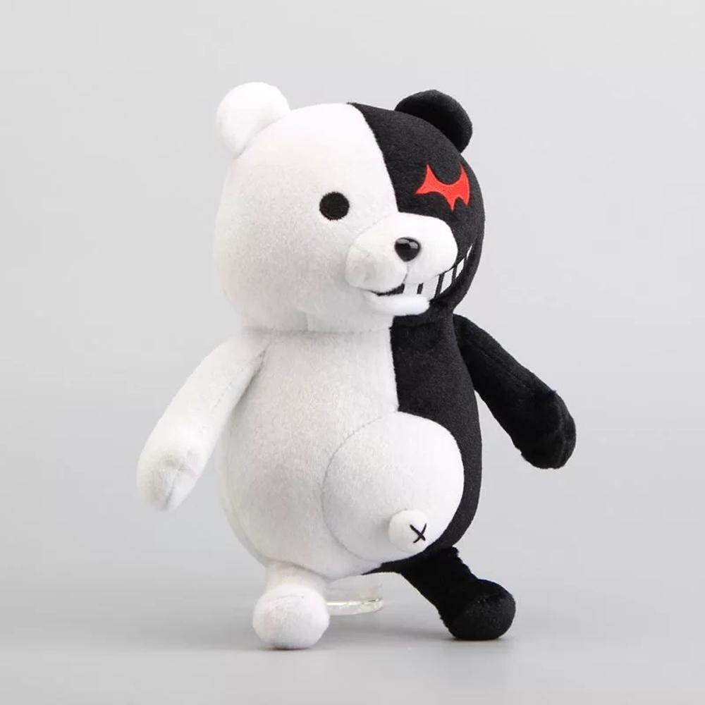 Needway   Dangan Ronpa Super Danganronpa Boneka Mainan Boneka Binatang Boneka Beruang Hitam &amp; Putih Lembut