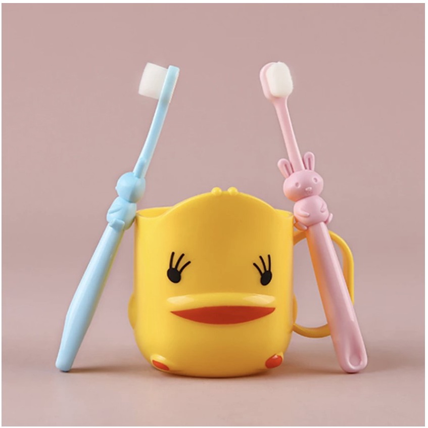 Sikat Gigi Bayi 2 tahun lembut MINI SOFT - Cotton Toothbrush Integrated Bristles Implantation Baby chn