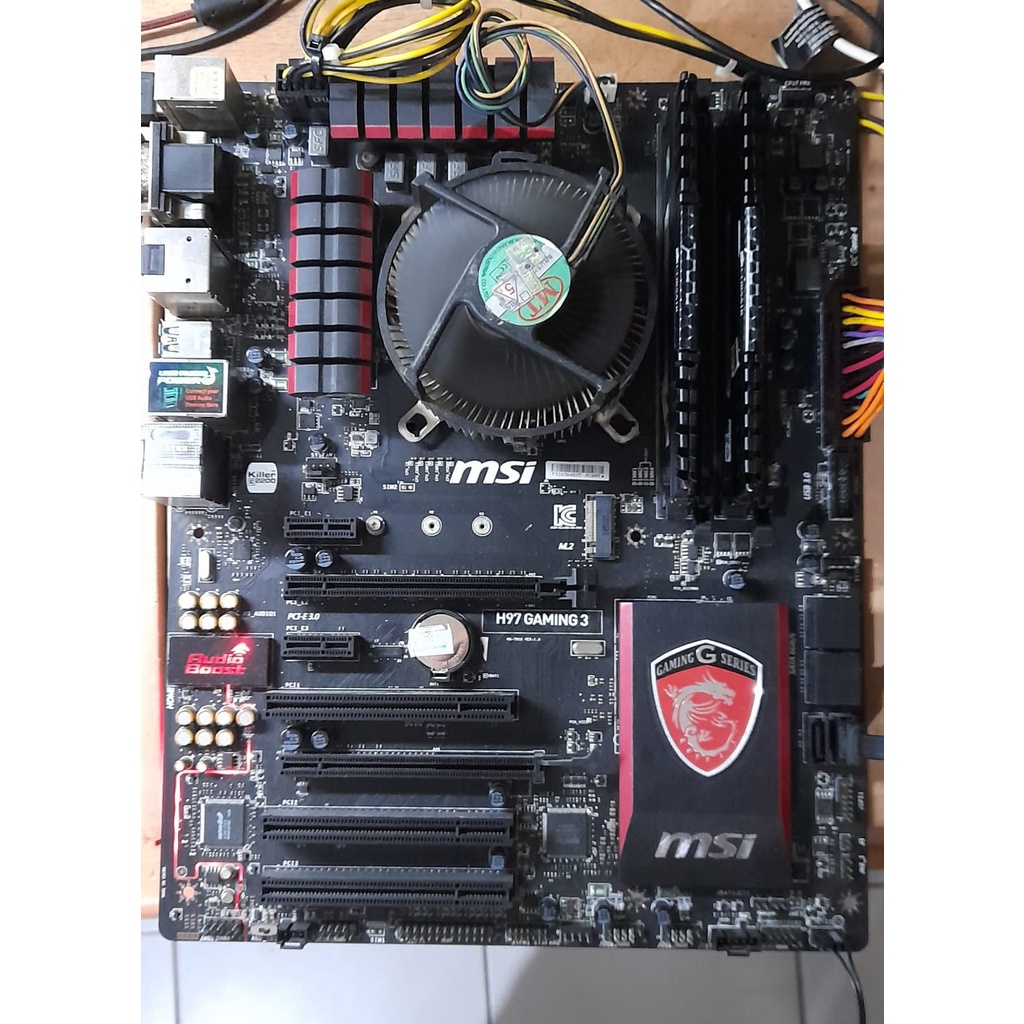 B85 MSI H97LGA1150 dan Intel i5 4590s