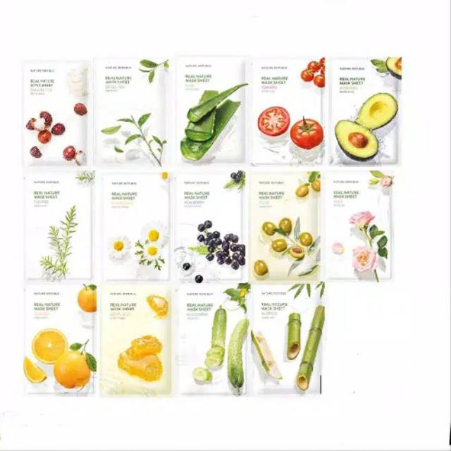 NATURE REPUBLIC REAL NATURE MASK SHEET ORIGINAL