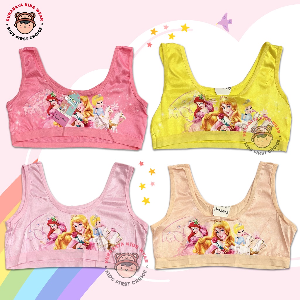 Miniset Anak Perempuan Warna Motif Princess