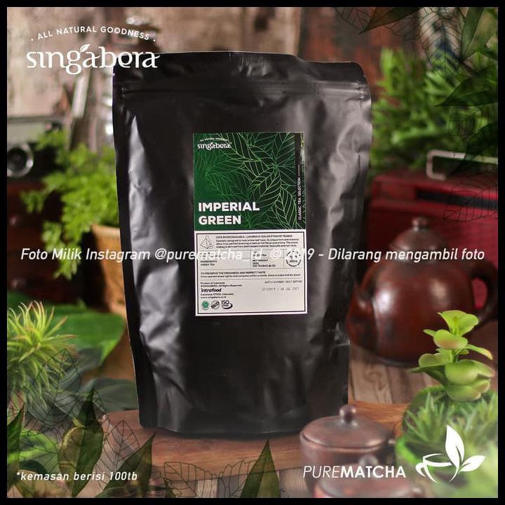 

Singabera - Imperial Green Tea 10Gr Sample Teh Hijau Premium Greentea