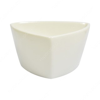  SALE Mangkok Keramik Putih  Triangle Putih  Mangkuk Saji 