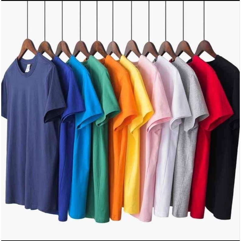 KAOS POLOS PRIA CATTON 30S ADEM HALUS