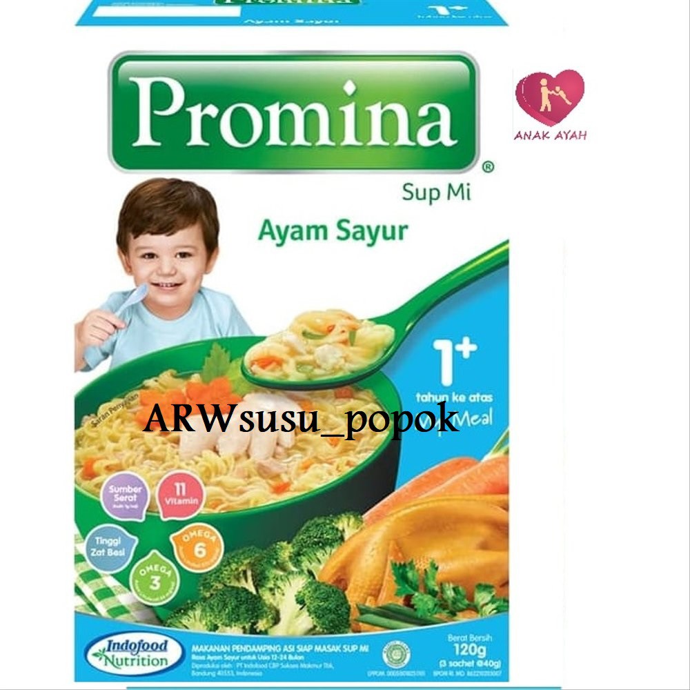 

Promina Sup mi Ayam Sayur dan Daging Sayur