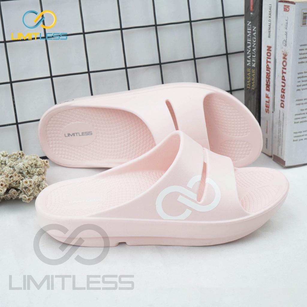 Sendal Kesehatan Slip On Wanita Terbaru Limitless Sandal Wanita Selop Wedges Empuk Sandal Selop Wanita Jelly