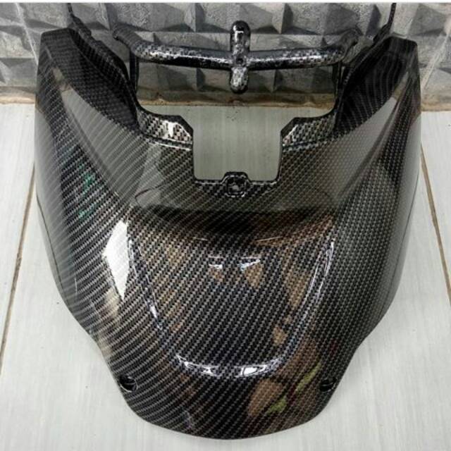 Tutup mesin scoopy new esp 2018 2019 carbon wtp