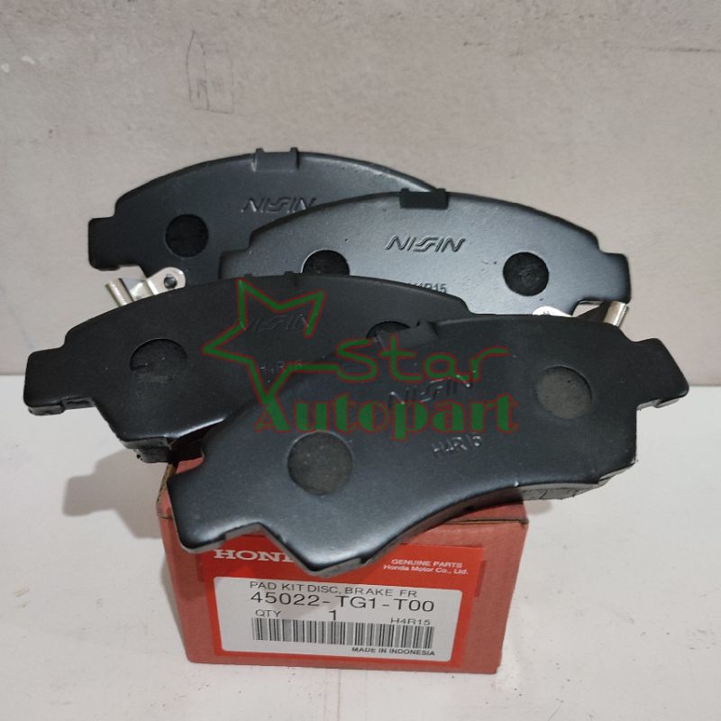 Brake pad kampas rem depan honda brio original
