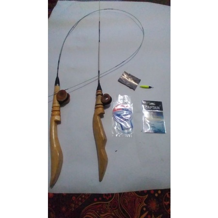 Joran/ jejer pancing benter wader lentur 2 pcs joran