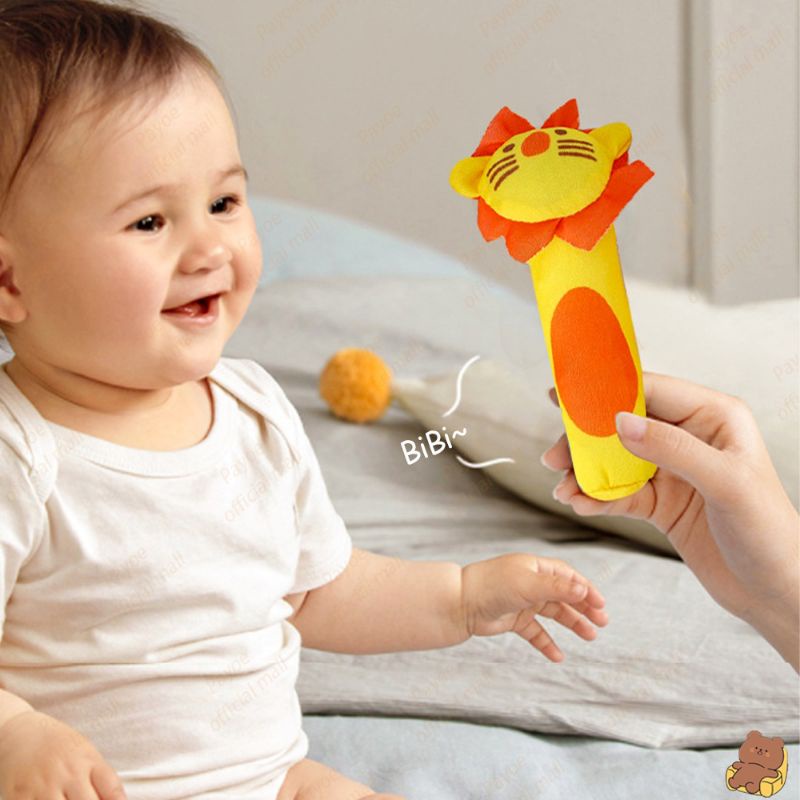 Mainan Tangan Bayi Bunyi Baby Hand Rattle Toy Stick