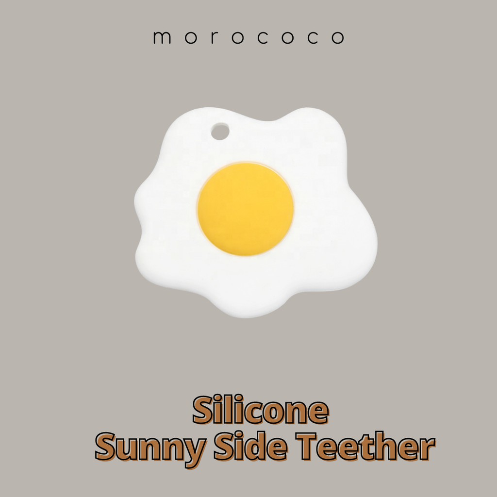 SILICONE BABY TEETHER SUNNY SIDE