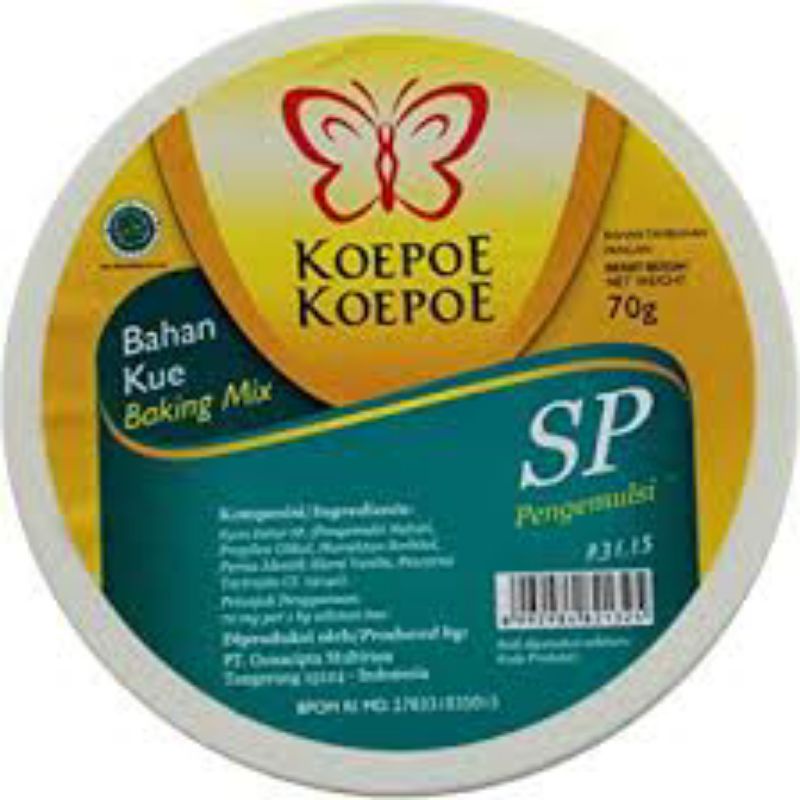 

Sp Koepoe - koepoe 30 ml Dan 70 ml