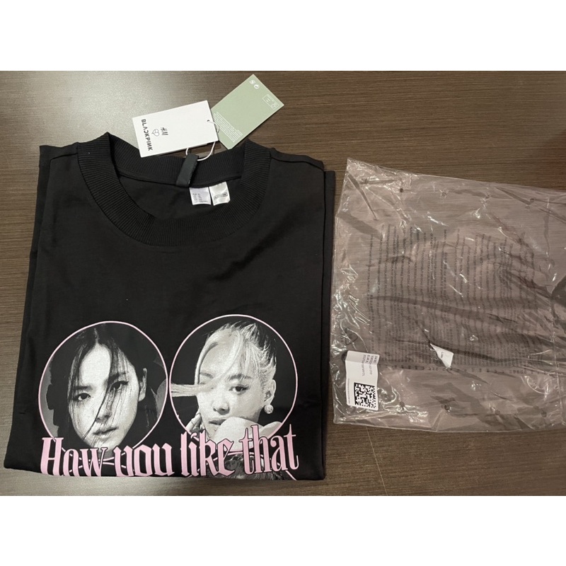 Blackpink H&M T-Shirt Black XL/P Original