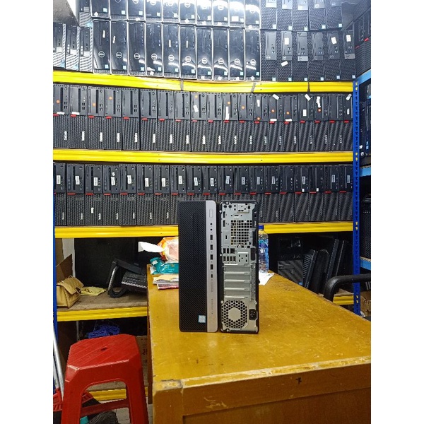 PC HP ELITEDESK 800 G3 SFF CORE I5 7500 RAM 8GB SSD 256GB BARANG MANTAP