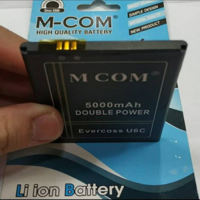 EVERCOSS U6C , EVERCOSS M40 , EVERCOSS U50A MAX baterai batt battery battle mantul murah meriah