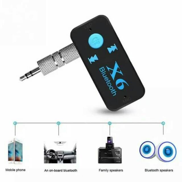 Bluetooth receiver x6 - car  bluetooth audio receiver stereo