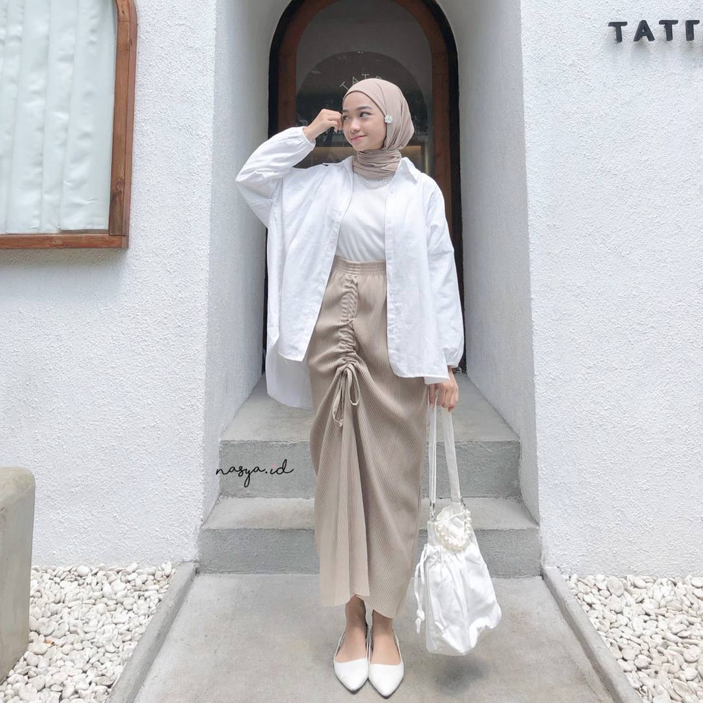 Fairy Pleated Skirt Premium by Nasya.id | Rok Serut | Rok Plisket Premium