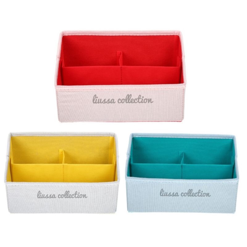 Kotak Penyimpanan Miniso - Desk Storage Box