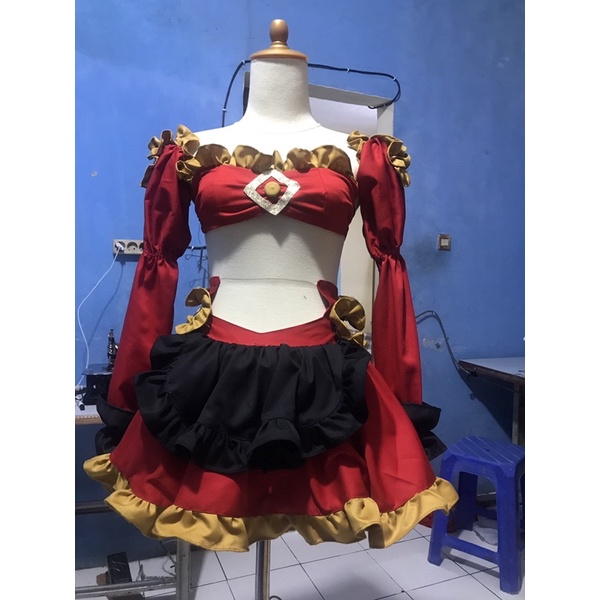 kostum kosplay mordred