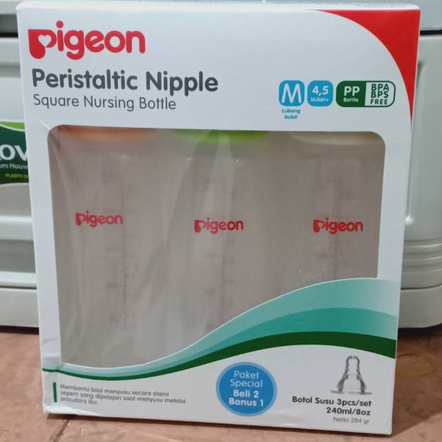 Botol susu pigeon 240ml preloved