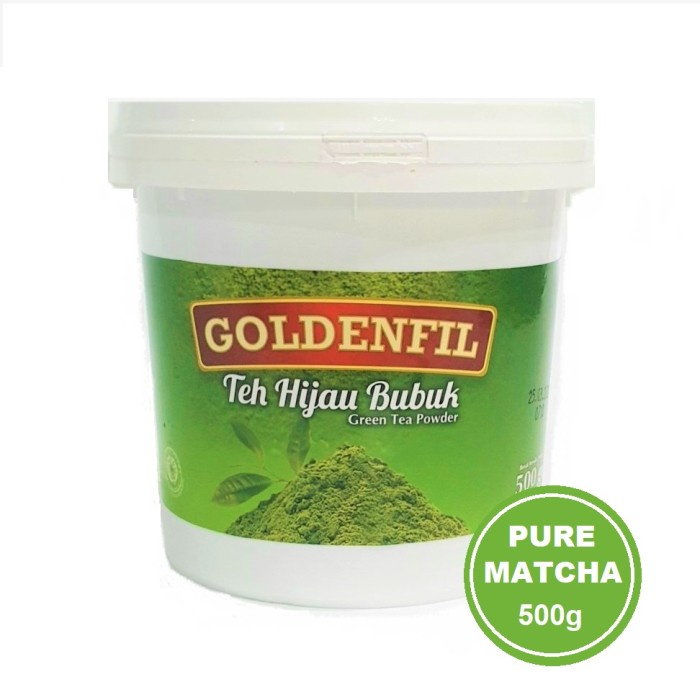 GOLDENFIL MATCHA GREEN TEA POWDER 500gr / Matcha Powder Premium